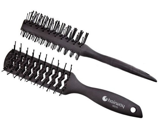 Щетка для волос туннельная HairWay 08255 Carbon Advance, изображение 2