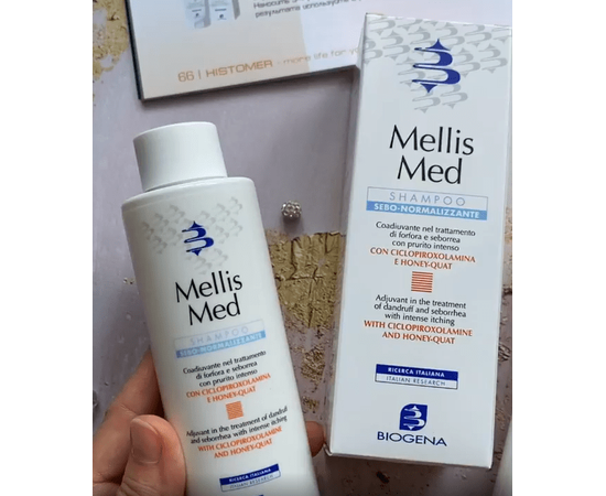 Шампунь экстраделикатный лечебно-профилактический  Biogena Mellis Med Shampoo, 125 ml, изображение 7