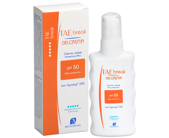 Солнцезащитный крем-гель SPF50 Biogena Tae Break Gel Crema, 150 ml, изображение 3