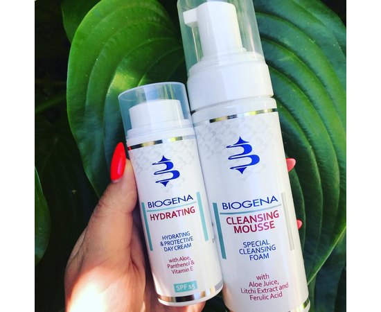 Дневной крем увлажняющий и защитный SPF15 Biogena Hydrating, 50 ml, изображение 6