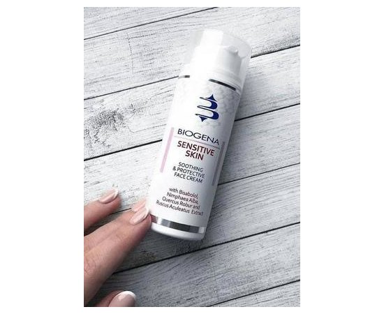 Biogena Sensitive Skin Спеціальний заспокійливий і захисний крем для чутливої шкіри, 50 мл, фото _ab__is.image_number.default