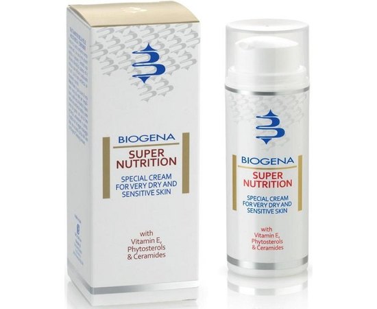Крем специальный питательный для сухой и чувствительной кожи Biogena Super Nutrition, 50 ml