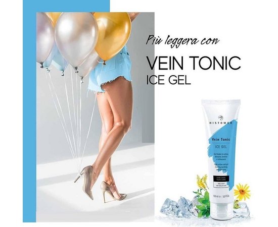 Охлаждающий гель тройного действия Венотоник Histomer Ice Gel, 150 ml, изображение 3