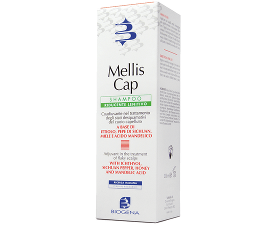 Шампунь смягчающий Biogena Mellis Cap Reducing And Soothing Shampoo, 200 ml, изображение 3