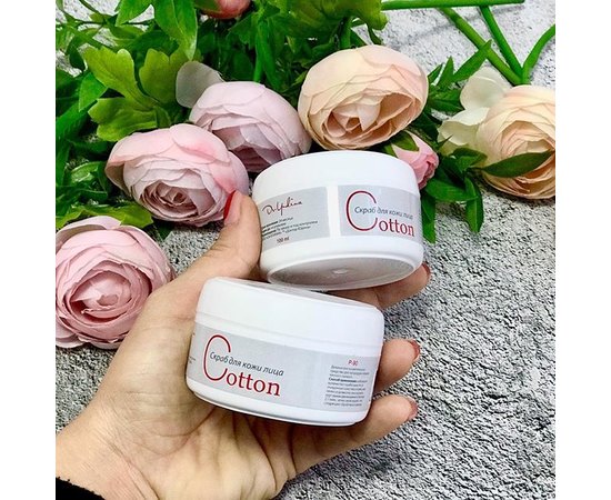 Скраб для кожи лица Dr.Yudina COTTON, 100 ml, изображение 4