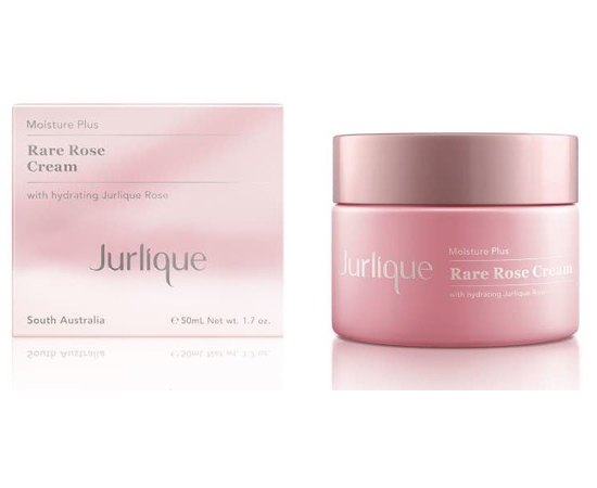 Jurlique Moisture Plus Rare Rose Cream Глибоко зволожуючий крем для обличчя, 50 мл, фото 
