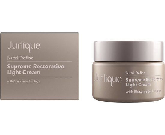 Jurlique Nutri-Define Supreme Restorative Light Cream with Biosome6 Легкий відновлюючий антивіковий крем для обличчя, 50 мл, фото 