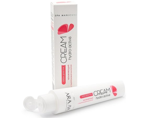 Крем для рук увлажняющий с гиалуроновой кислотой Aravia Professional Hydro Active, 100 ml, изображение 4