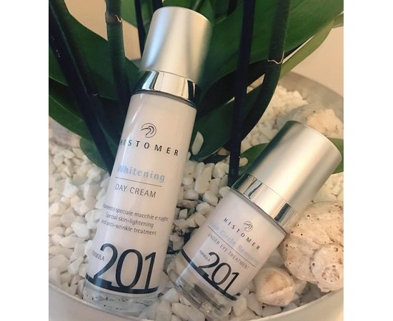 Крем дневной осветляющий для сияния SPF20 Histomer Formula 201 Whitening Day Cream, 50 ml, изображение 4