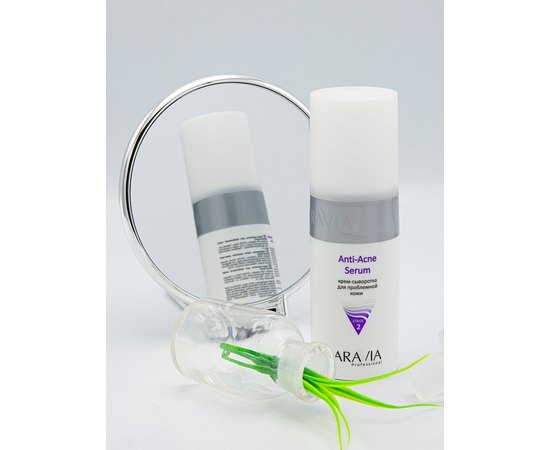 Крем-сыворотка для проблемной кожи Aravia Professional Anti-Acne Serum, 150 ml, изображение 6