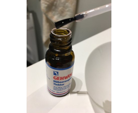 Настойка мозольная.