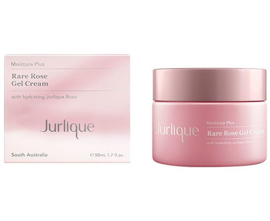 Jurlique Moisture Plus Rare Rose Gel Cream Шовковистий зволожуючий гель для обличчя, 50 мл, фото 