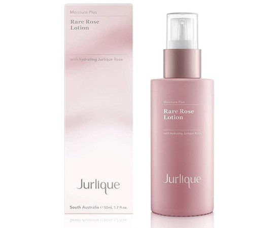 Шелковистый лосьон увлажняющий с экстрактом редкой розы Jurlique Moisture Plus Rare Rose Lotion, 50 ml, изображение 2