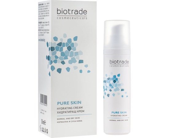 Biotrade Pure Skin Hydrating Cream Крем увлажняющий для ревитализации кожи, 50 мл, изображение 2