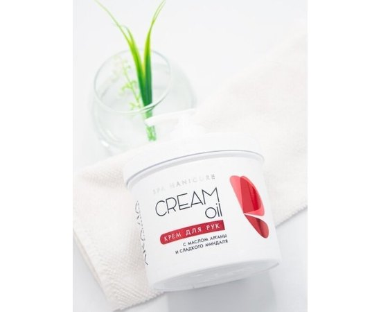 Крем для рук с маслом арганы и сладкого миндаля Aravia Professional, 550 ml, изображение 6