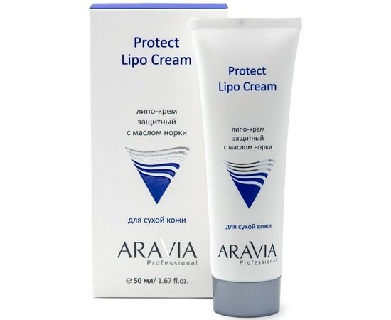 Липо-крем защитный с маслом норки Aravia Professional Protect Lipo Cream, 50 ml, изображение 3