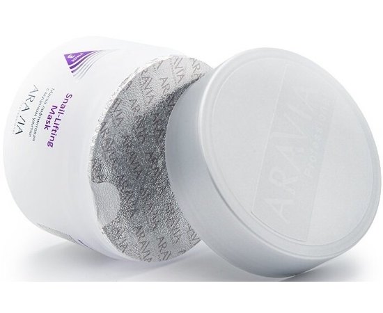 Маска лифтинговая с муцином улитки Aravia Professional Snail-Lifting Mask, 150 ml, изображение 4