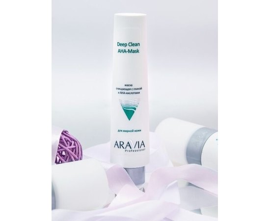 Aravia Professional Deep Clean AHA-Mask Маска очищаюча для обличчя з глиною і AHA-кислотами, 100 мл, фото _ab__is.image_number.default