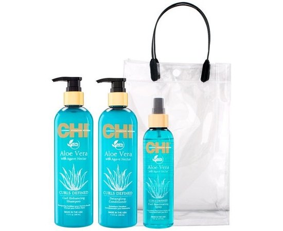 Набор для вьющихся волос CHI Aloe Vera Curl Trio, изображение 5