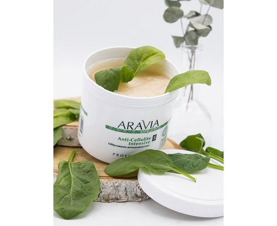 Обертывание антицеллюлитное Aravia Professional Organic Anti-Cellulite Intensive, 550 ml, изображение 6