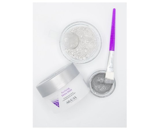 Aravia Professional Purifying Detox Mask Очищаюча маска з активованим вугіллям, 300 мл, фото _ab__is.image_number.default