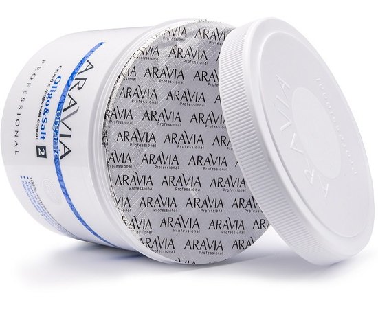 Aravia Organic Oligo & Salt Cкраб для тіла з морською сіллю, 550 мл, фото _ab__is.image_number.default