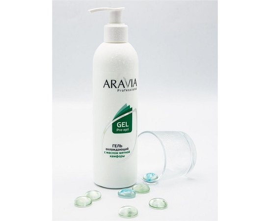 Aravia Professional Гель охолоджуючий з маслом м'ятної камфори, 300 мл, фото _ab__is.image_number.default