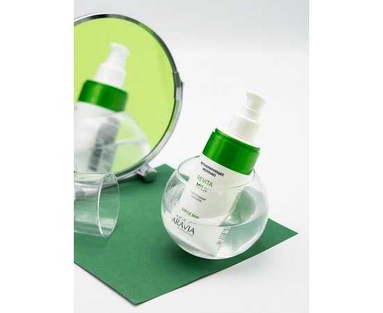 Молочко для лица и тела регенерирующее с коллоидным серебром Aravia Professional Revita Milk, 150 ml, изображение 4