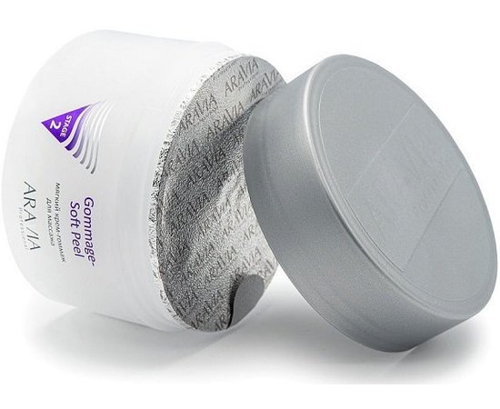 Мягкий крем-гоммаж для массажа Aravia Professional Gommage - Soft Peel, 150 ml, изображение 4