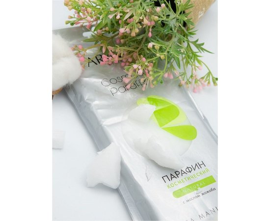 Парафин косметический Натуральный с маслом жожоба Aravia Professional, 500 g, изображение 5