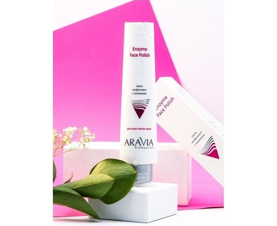 Паста-эксфолиант с энзимами для лица Aravia Professional Enzyme Face Polish, 100 ml, изображение 7