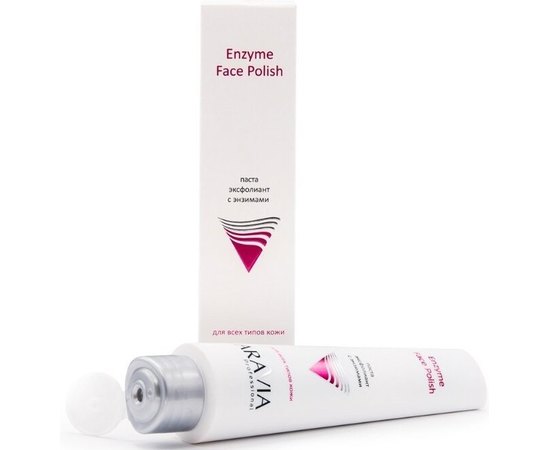 Паста-эксфолиант с энзимами для лица Aravia Professional Enzyme Face Polish, 100 ml, изображение 5