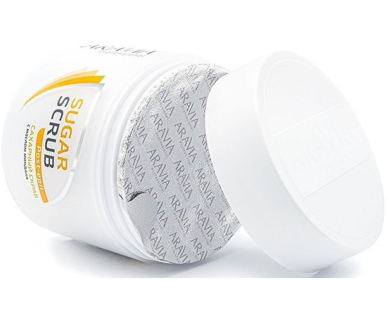 Сахарный скраб для тела с маслом миндаля Aravia Professional, 300 ml, изображение 5