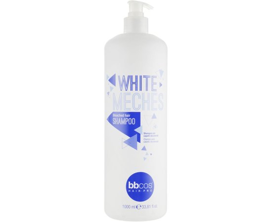 Шампунь для обесцвеченных волос BBcos White Meches Highlighted Hair Shampoo.