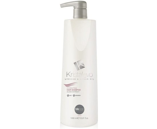 Шампунь для волос BBcos Kristal Evo Hydrating Hair Shampoo.