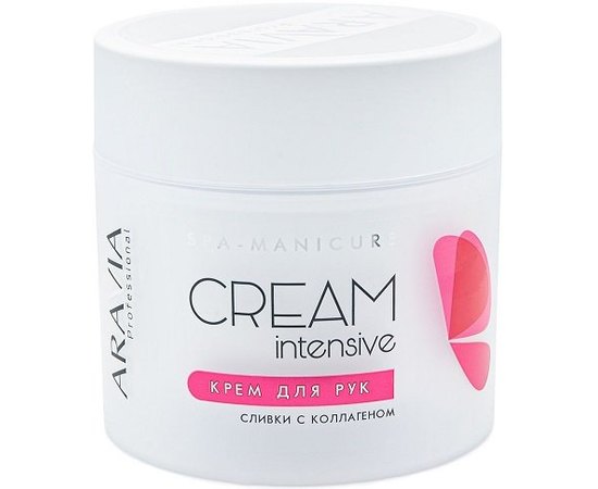 Сливки Питательный уход с коллагеном Aravia Professional.