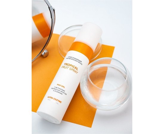 Aravia Professional Tropical Fruit Spray Спрей очищуючий проти врослого волосся з екстрактами тропічних фруктів і ензимами, 250 мл, фото _ab__is.image_number.default