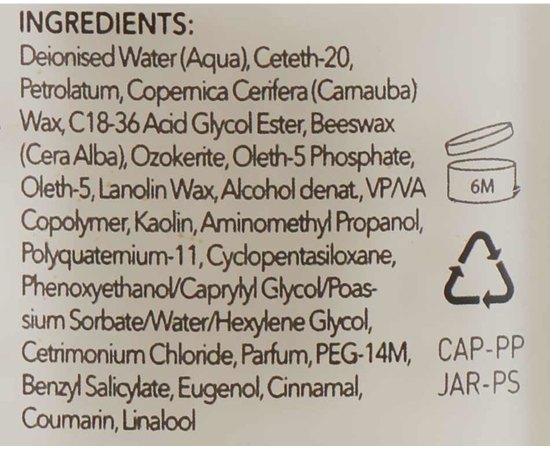 Воск для стайлинга экстрасильной фиксации id Hair Original Extrem Titanium, 100 ml, изображение 3