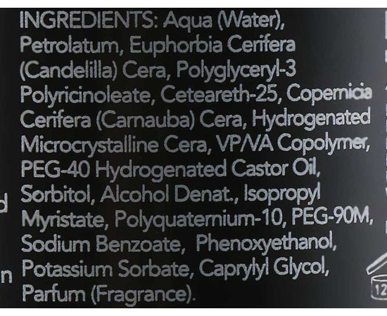 Воск для стайлинга сильной фиксации id Hair Black Fibre Boost Fibre Wax, 100 ml, изображение 3