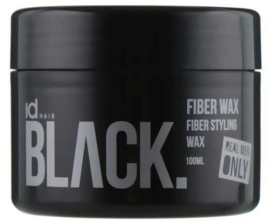 Воск для стайлинга сильной фиксации id Hair Black Fibre Boost Fibre Wax, 100 ml