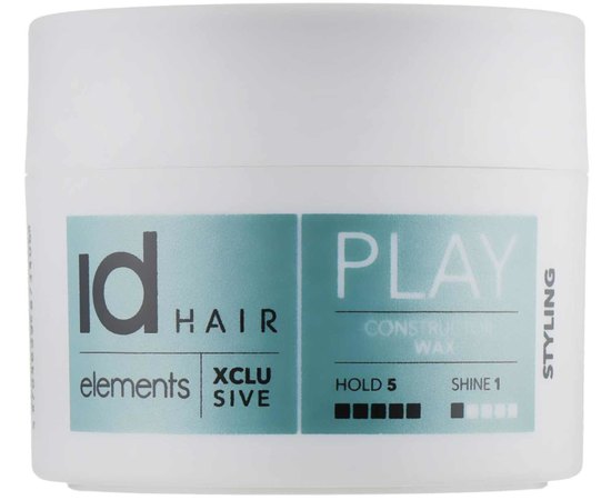 Віск супер сильної фіксації id Hair Elements Xclusive Constructor Wax, 100 ml, фото 