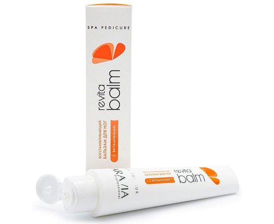 Восстанавливающий бальзам для ног с витаминами Aravia Professional Revita Balm, 100 ml, изображение 5