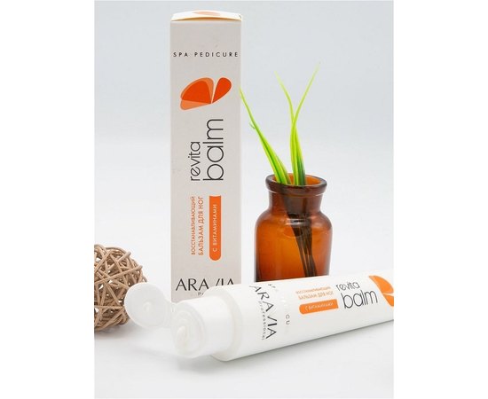 Восстанавливающий бальзам для ног с витаминами Aravia Professional Revita Balm, 100 ml, изображение 7