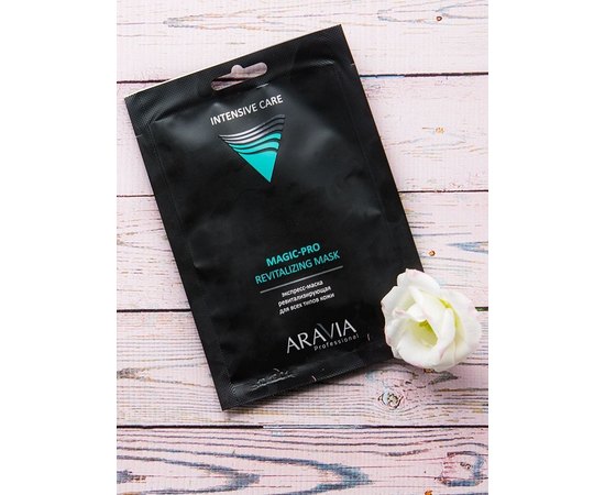 Экспресс-маска ревитализирующая для всех типов кожи Aravia Professional Magic-Pro Revitalizing Mask, 1 шт, изображение 6