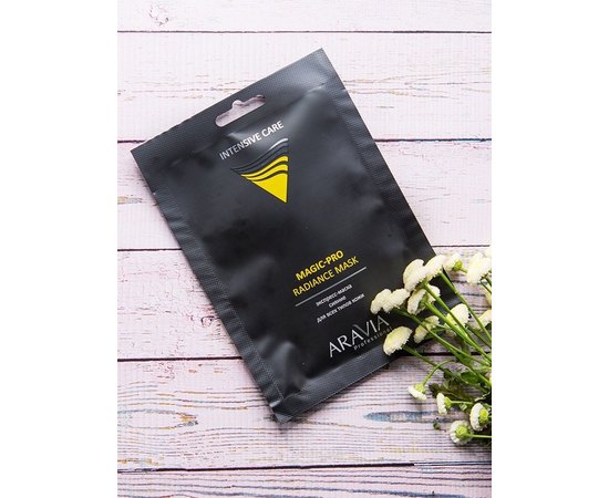 Aravia Professional Magic - PRO RADIANCE MASK Експрес-маска сяйво для всіх типів шкіри, 1 шт, фото _ab__is.image_number.default