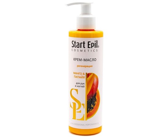Крем-масло для рук Манго и Папайя Start Epil, 250 ml, изображение 4