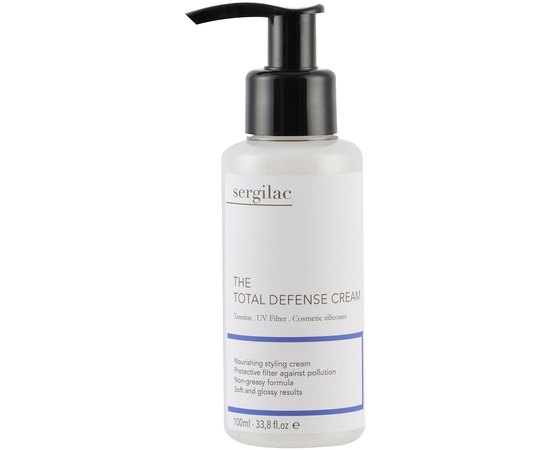 Крем защитный для волос Sergilac The Total Defense Cream, 100 ml