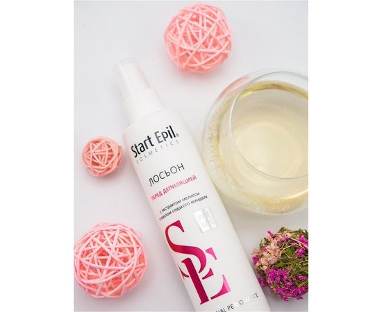 Start Epil Лосьйон перед депіляцією з екстрактом меліси і маслом солодкого мигдалю, 200 мл, фото _ab__is.image_number.default