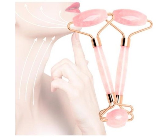 Набір для масажу з рожевого кварцу Anti-aging Facial Masage Gift Set, фото _ab__is.image_number.default
