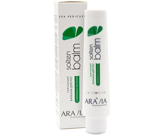 Смягчающий бальзам для ног с эфирными маслами Aravia Professional Soft Balm, 100 ml, изображение 3